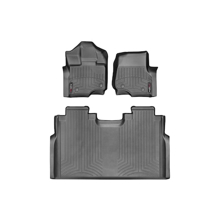 Weathertech Front and Rear Floorliners for Vinyl Floors, 446971V-446974 446971V-446974